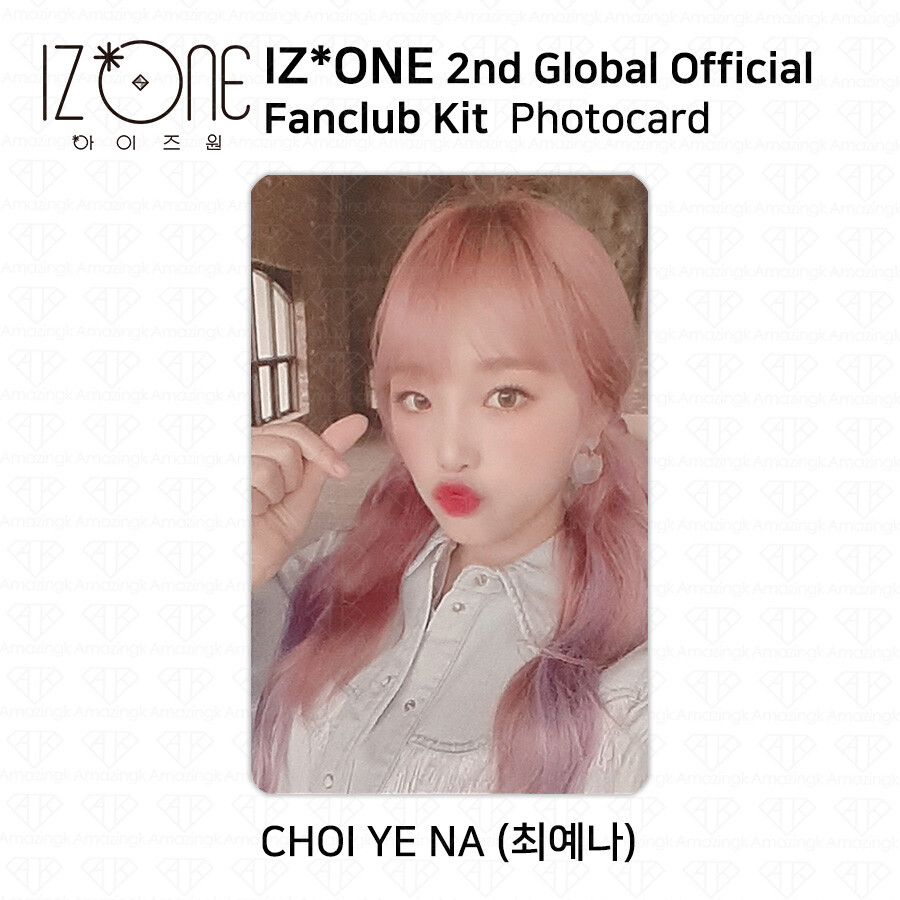 IZ*ONE IZONE 2nd Fanclub WIZONE Official Photocard IVE