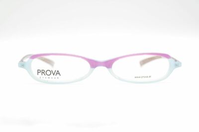 Prova PL68 004 Lila Blau oval Brille Brillengestell eyeglasses Neu