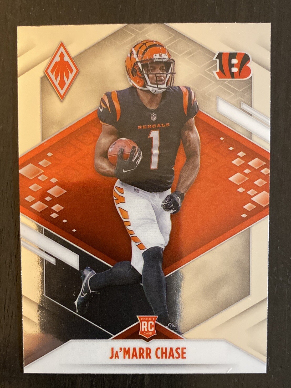 2021 Panini PHOENIX JaMarr Ja’Marr Chase #105 Base Rookie Card RC Bengals