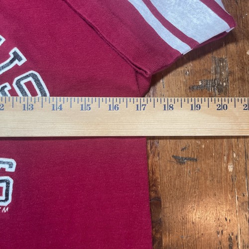 Vintage St Louis Cardinals Shirt Mens Large Red Champion Single Stitch USA Made - Picture 10 of 12