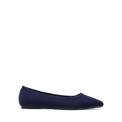 Women Slip On Ballet Flats Pointed Toe Breathable Casual Office Work Flat Shoes - Picture 12 of 26