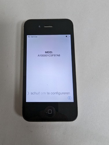 Apple iPhone 4 - Black Model No. A1349,