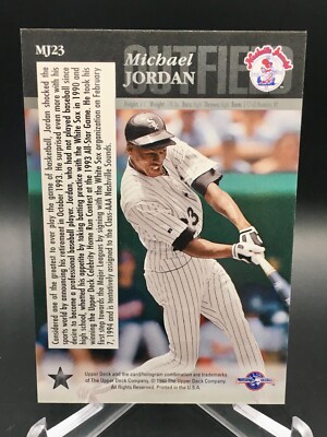 1994 Upper Deck Michael Jordan #MJ23 White Sox Top Prospects