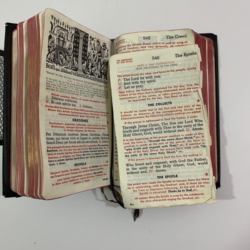 Saint Mary My Everyday Missal & Heritage 1951 Catholic Mass liturgy St Benzinger - Picture 10 of 12