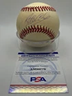 Rico Carty Braves Rangers Indians Signed Autograph OMLB Baseball PSA DNA *78