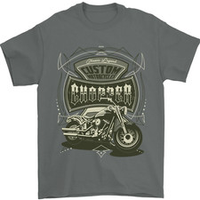 Custom Motorcycles Choppers Biker Motorbike Mens T-Shirt 100 Cotton