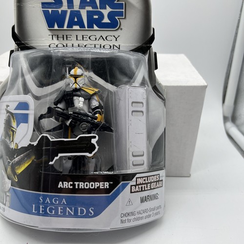 NEW HASBRO STAR WARS LEGACY COLLECTION ARC TROOPER FIGURE SAGA LEGENDS SL19! C86 - Bild 5 von 10