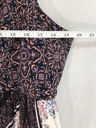 Torrid 1 Dress Women's XL 14-16 Midi Maxi Strappy Boho Handkerchief Scarf - Bild 11 von 19