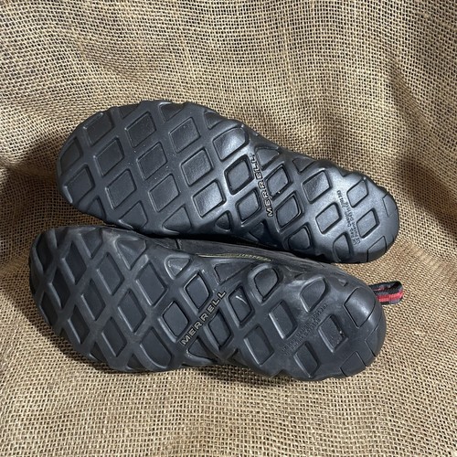 Merrell Jungle Moc Black Nubuck Loafer Casual Sport Slip On Men’s 8 READ CONDITI - Picture 6 of 9
