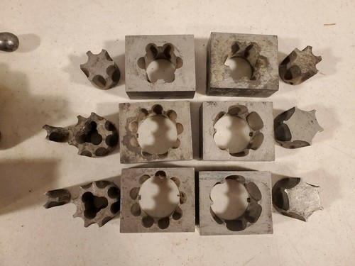 Applebaum Suppository Machine Press with 6 Die Molds - Picture 6 of 7