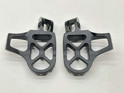 NICECNC Black Extended Foot Pegs Ankle Savers KTM Husqvarna GasGas MX Enduro SXF - Picture 4 of 5