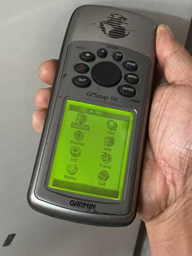 LCD Display Ageing Garmin GPSmap 96 Handheld Aviation GPS Navigator - Picture 9 of 11