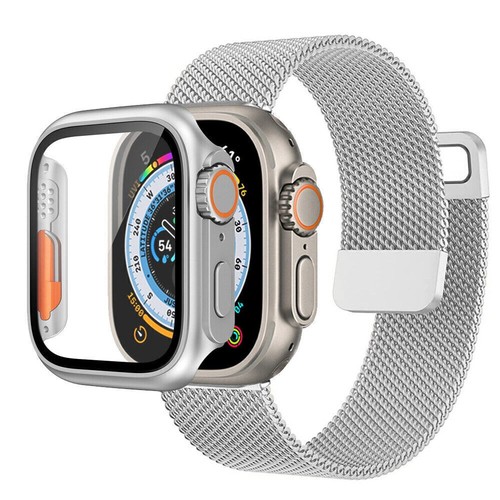Edelstahl Magnet Armband Mit Hülle Für Apple Watch Series 8/7/6/5/4/3/SE/Ultra - Bild 18 von 69