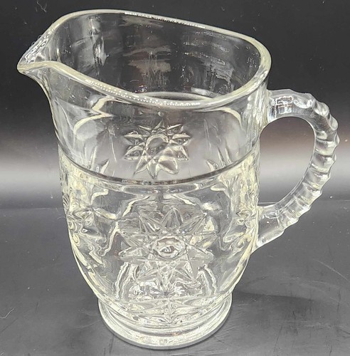 Vintage Anchor Hocking Pressglas Krug - Bild 2 von 12