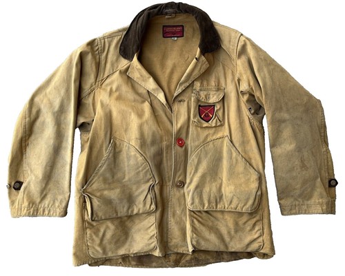 Vintage 1950s 1960s French Railway Canvas Work Jacket SNCF Coat