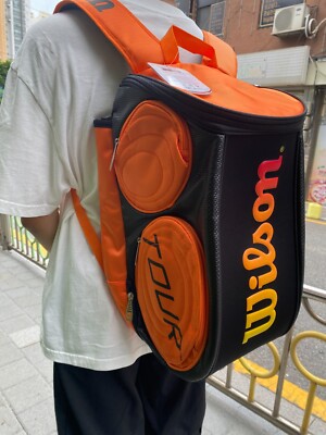 Wilson Burn Molded Large Backpack Tennis Racket Racquet Sports Bag