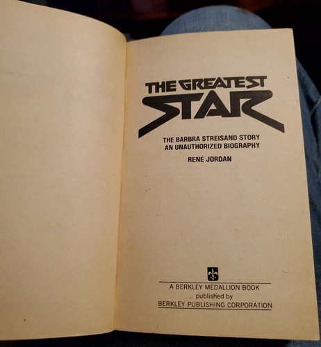 The Greatest Star By Rene Jordan, Berkley (1977 PB) - Picture 4 of 7