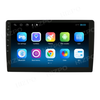Android 8.1 Double 2Din 10.1" HD Quad-Core Car Stereo Radio GPS Wifi Mirror Link Android 8.1 Double 2Din 10.1" HD Quad-Core Car Stereo Radio GPS Wifi Mirror Link