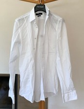 White Venti Thin Shirt for Summer, Size 36, Mens, Plain, Body Stretch