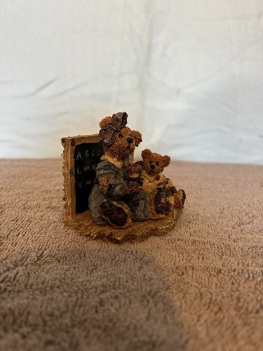 Boyds Bears And Friends Collection 1994 Miss Bruin and Bailey The Lesson # 2259 - Bild 2 von 9