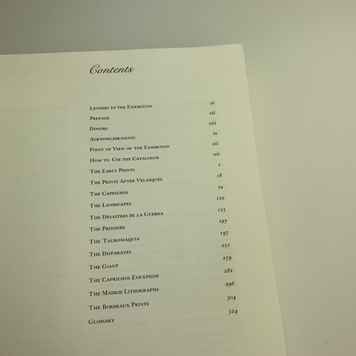 THE CHANGING IMAGE: PRINTS BY FRANCISCO GOYA ART BOOK HISTORY 1974 EXHIBITION - Bild 11 von 12