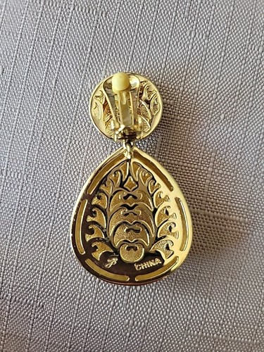 JB Collar Necklace And Earring Gold Tone - Picture 6 of 6