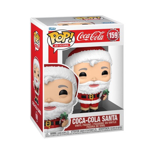 Funko Pop! Ad Icons Coca-Cola - Santa Claus Vinyl Action Figure #159 - Picture 2 of 3