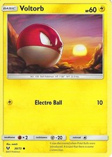 30/73 Voltorb Common: Pokemon Trading Card Game Shining Legends
