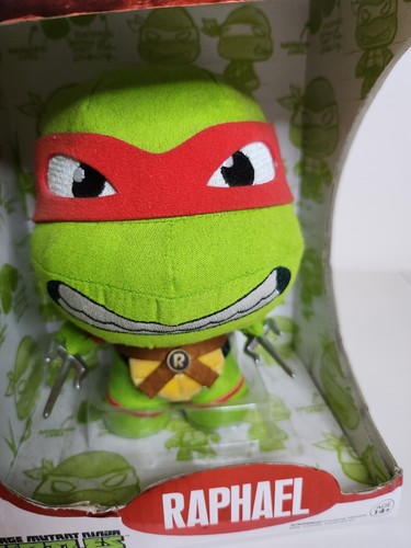 TEENAGE MUTANT NINJA TURTLES Raphael No.10 Funko Fabrikations Soft Sculpture - Picture 2 of 9