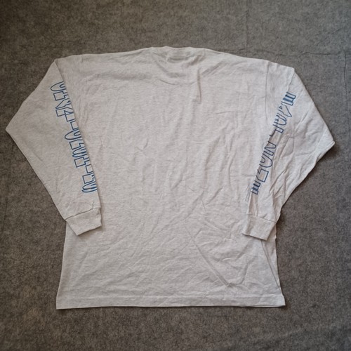 Vintage East Zone Championships T Shirt Mens Large Gray Long Sleeve Y2K USA - Picture 12 of 12