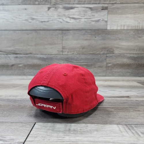 Jordan Basketball Sports Hat Cap Adjustable StrapBack Youth Boys Red - Picture 4 of 10