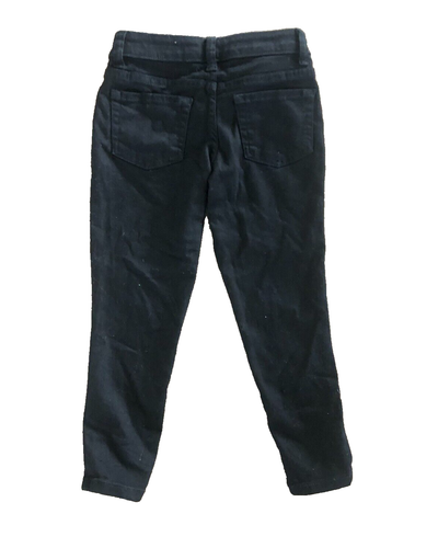 CAT & JACK Girls Skinny Jeans Stretch Denim Black Adjustable Size 6 (A2) - Picture 2 of 2