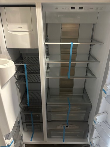 Monogram 42" Stainless Built-In Side by Side Smart Refrigerator - ZISS420DNSS - Picture 4 of 6