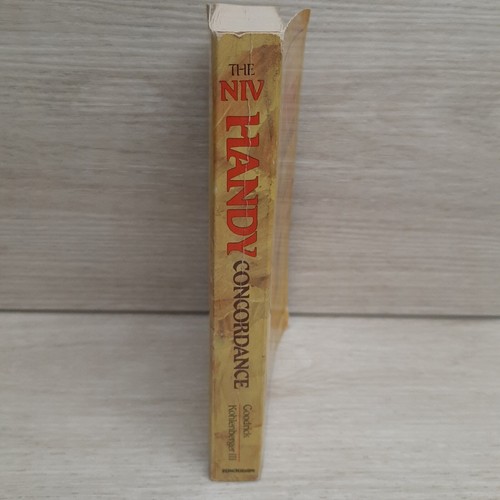 The NIV Handy Concordance Edward W Goodrick John R. Kohlengberger III 1982 - Imagen 2 de 19