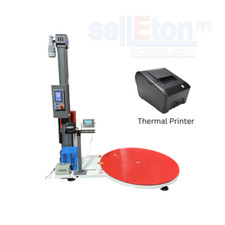 SL-7200-XO-PS Automatic Pallet Wrapping Machine scale system thermal Printer