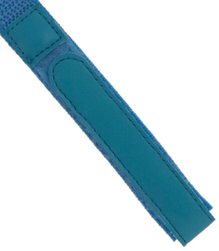 Children's, Ladies 14mm Colour Sports Nylon Fabric Hook And Loop Watch Straps - Picture 4 of 6