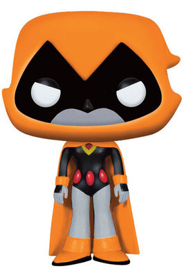 Funko Teen Titans Go! POP! Television Vinyl Figur Raven (Orange) 9 cm Neu & Ovp