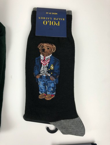 Polo Ralph Lauren Bär Socken Martini Preppy St Andrew's VERSCHIEDENE STILE & GRÖSSEN - Bild 6 von 14