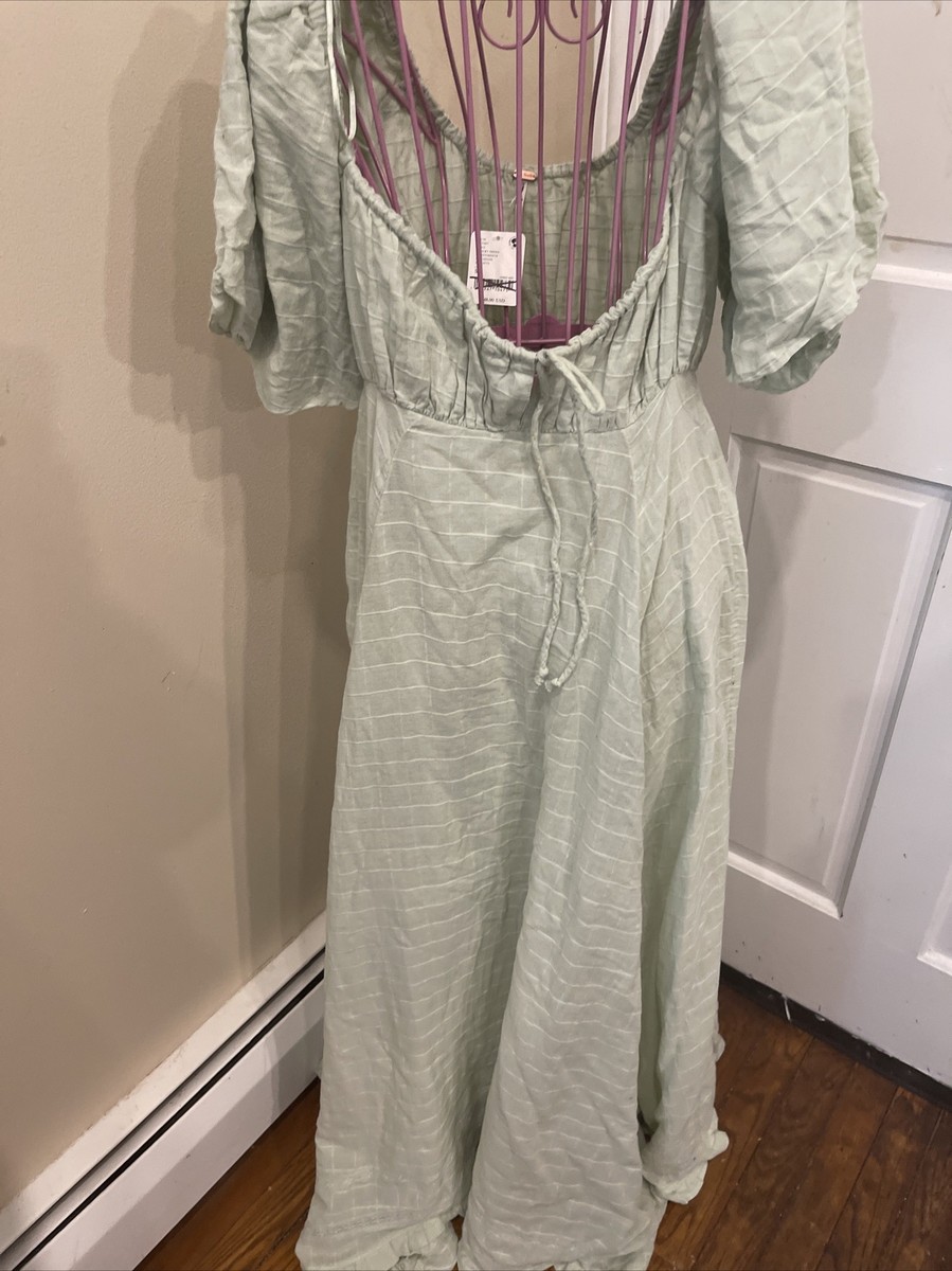 free people on my level maxi dress Free People On My Level Maxi Dress SZ S