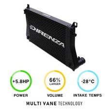 DIRENZA MVT ATTACCO INTERCOOLER CORE PER AUDI A3 S3 8V TTS FV 2.0 TSI 13-20