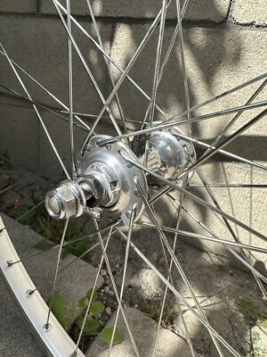 1st gen Suntour XC hub Araya rim 26” wheelset. Vintage. | eBay