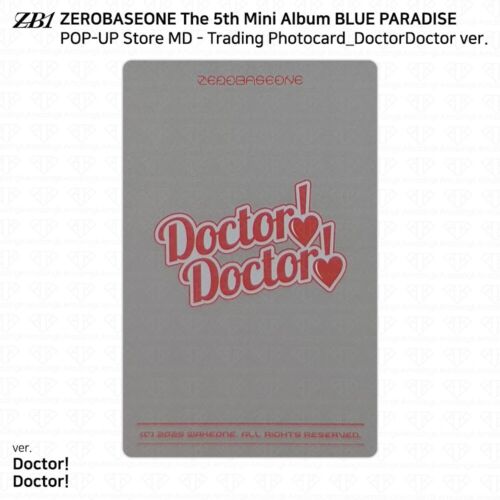 ZEROBASEONE ZB1 5th Mini Album Blue Paradise POP-UP Store Trading Card Photocard - Picture 41 of 143