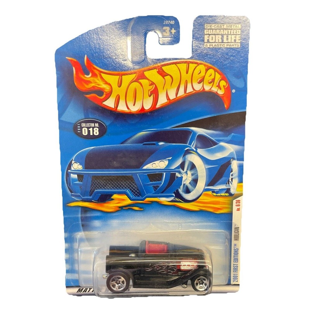 Hot Wheels 2001 First Editions Hooligan Black