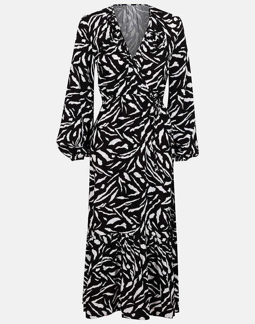 ОДНОТОННЫЙ БАЛЛОНЧИК С ПРИНТОМ ЗЕБРА TU DAMEN MIDIKLEID ДЛЯ ВЯЗАНИЯ В БОЛЬШОМ КОЛИЧЕСТВЕ 10 ШТУК (артикул 446)