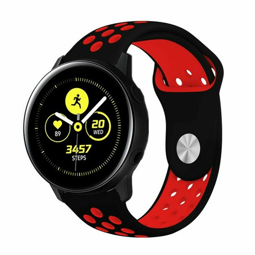 Silikon Sport Uhrenarmband Armband für Samsung Galaxy Watch Active 1 2 40mm 44mm  - Bild 15 von 26
