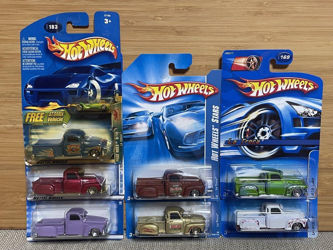 Set 7 units LA TROCA CHEVY C3100 BOMB LOWRIDER