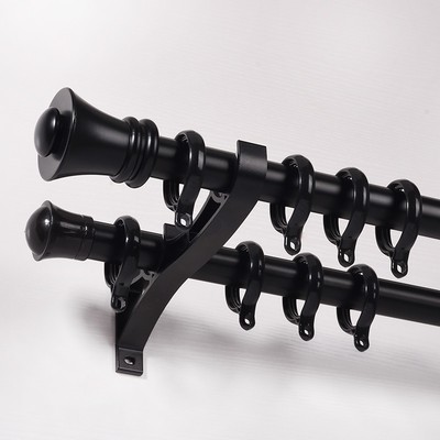 28mm Acropolis Aluminum Alloy Thick Living Room 8ft Double Curtain