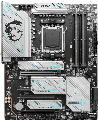 MSI X670E GAMING PLUS WIFI AM5 AMD RYZEN 7000-9000 DDR5 ATX GAMING MOTHERBOARD - Picture 2 of 7