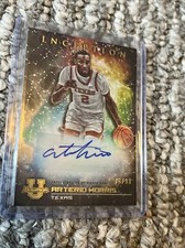2022-23 Bowman U Inception AUTO Arterio Morris SP 46/99 PMP-AM Texas Longhorns