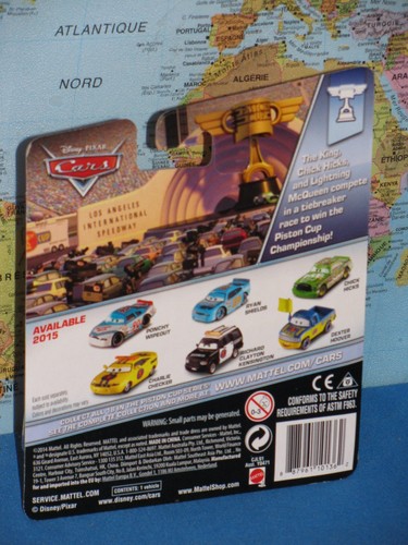 DISNEY PIXAR CARS RYAN SHIELDS 39 #11/18 PISTON CUP ***BRAND NEW & RARE*** - Picture 5 of 10